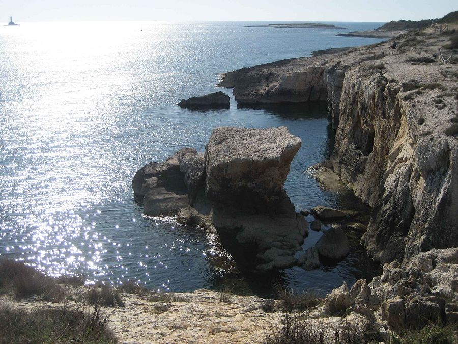 Coves and cliffs at Cape Kamenjak